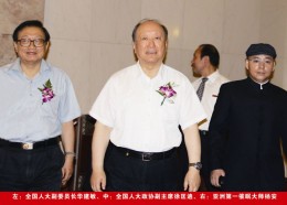 杨安教授与国家领导人