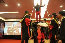 杨安教授三层人桥钢板