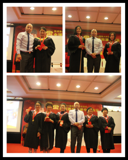 弟子与师父合影