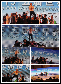 亚洲第一催眠大师杨安教授受邀2015五届世界养生大会现场精彩回顾